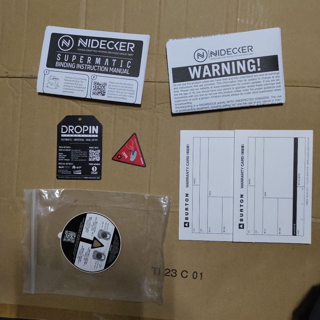 2022-23 NIDECKER SUPERMATIC Lサイズ　値引き不可