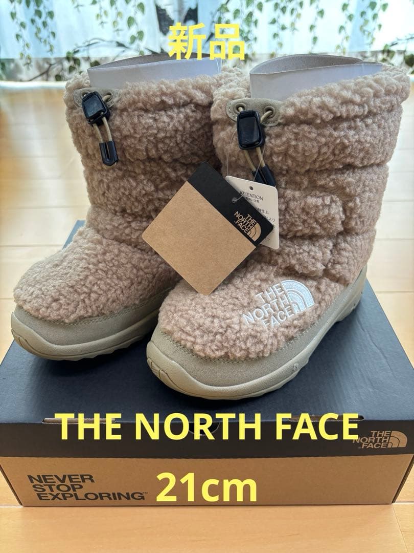 ★新品★THE NORTH FACE ヌプシブーティフリース/キッズブーツ21