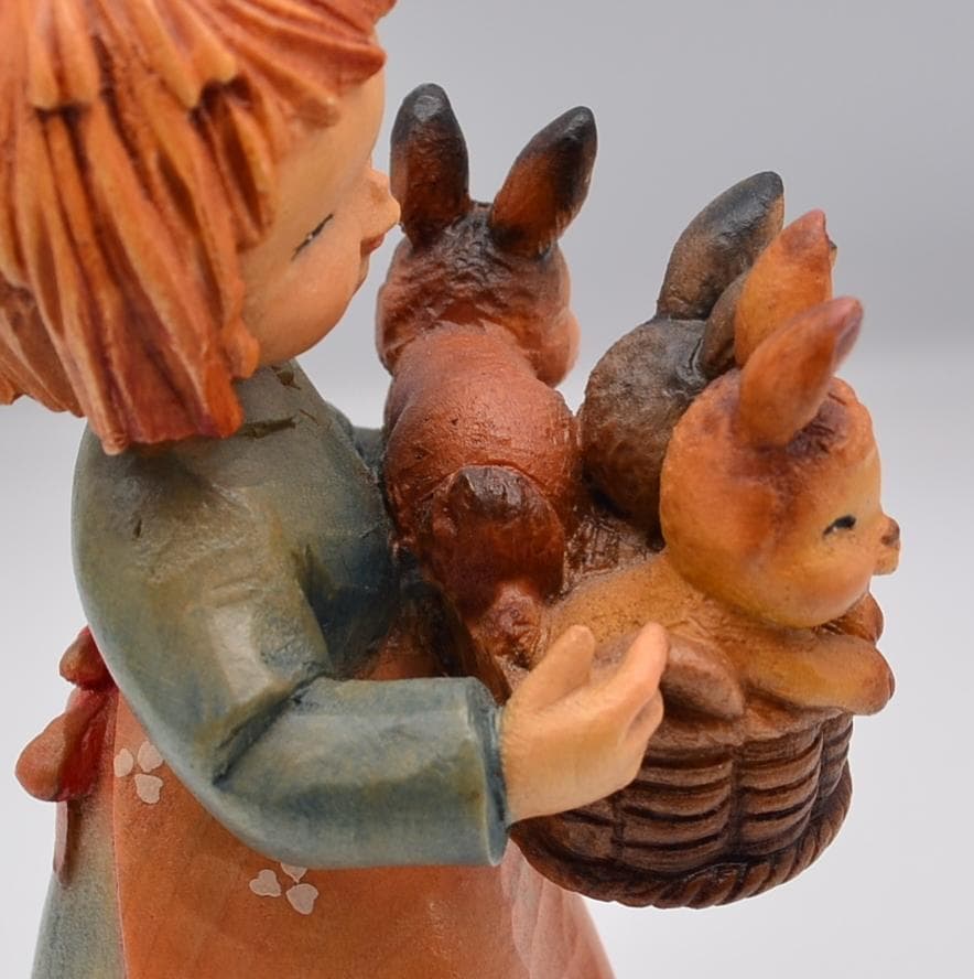 ウサギを持つ少女　アンリ　ANRI　サラケイ　限定品　15ｃｍ　ヴィンテージ