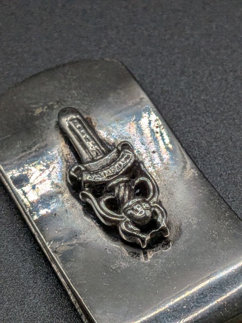 Starling Silver 925純銀マネークリップタガーモチーフ19グラム