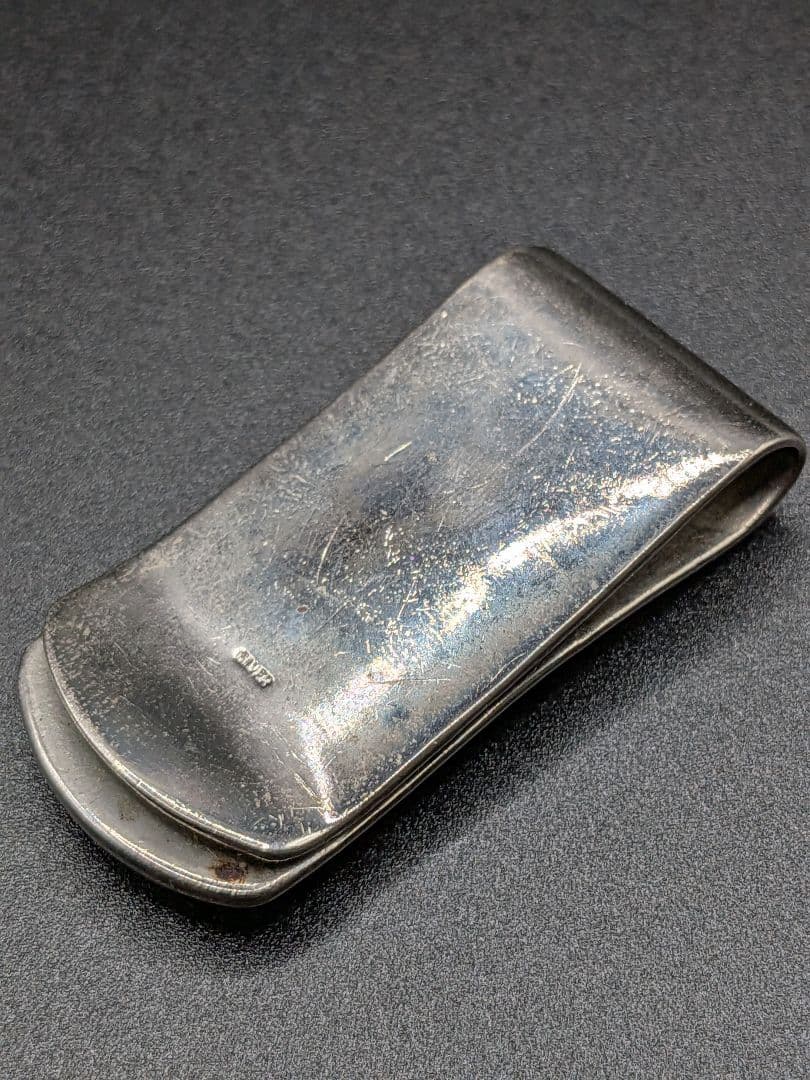 Starling Silver 925純銀マネークリップタガーモチーフ19グラム