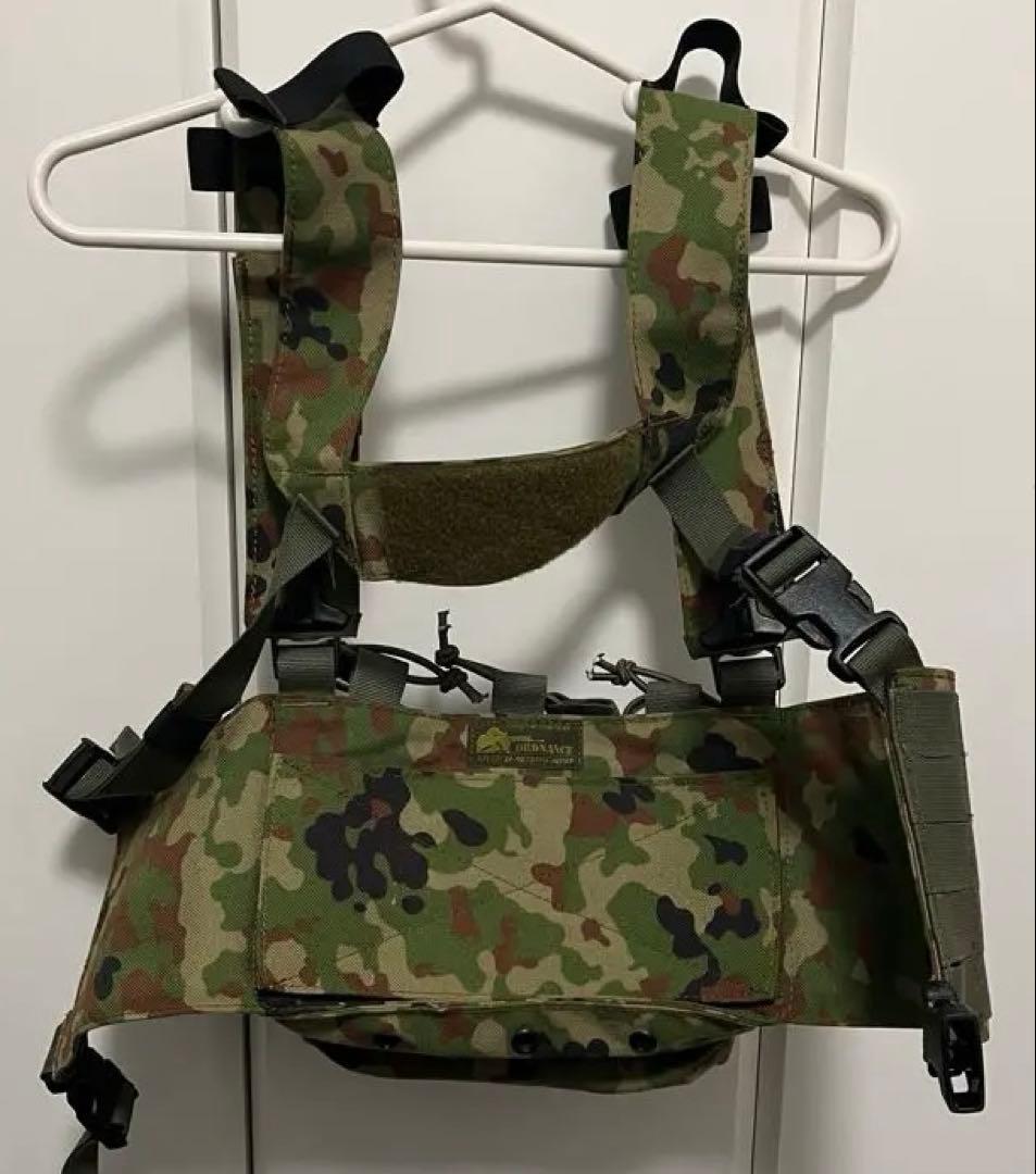 【最終値下げ】オードナンス　陸自迷彩チェストリグ　T-BIRD