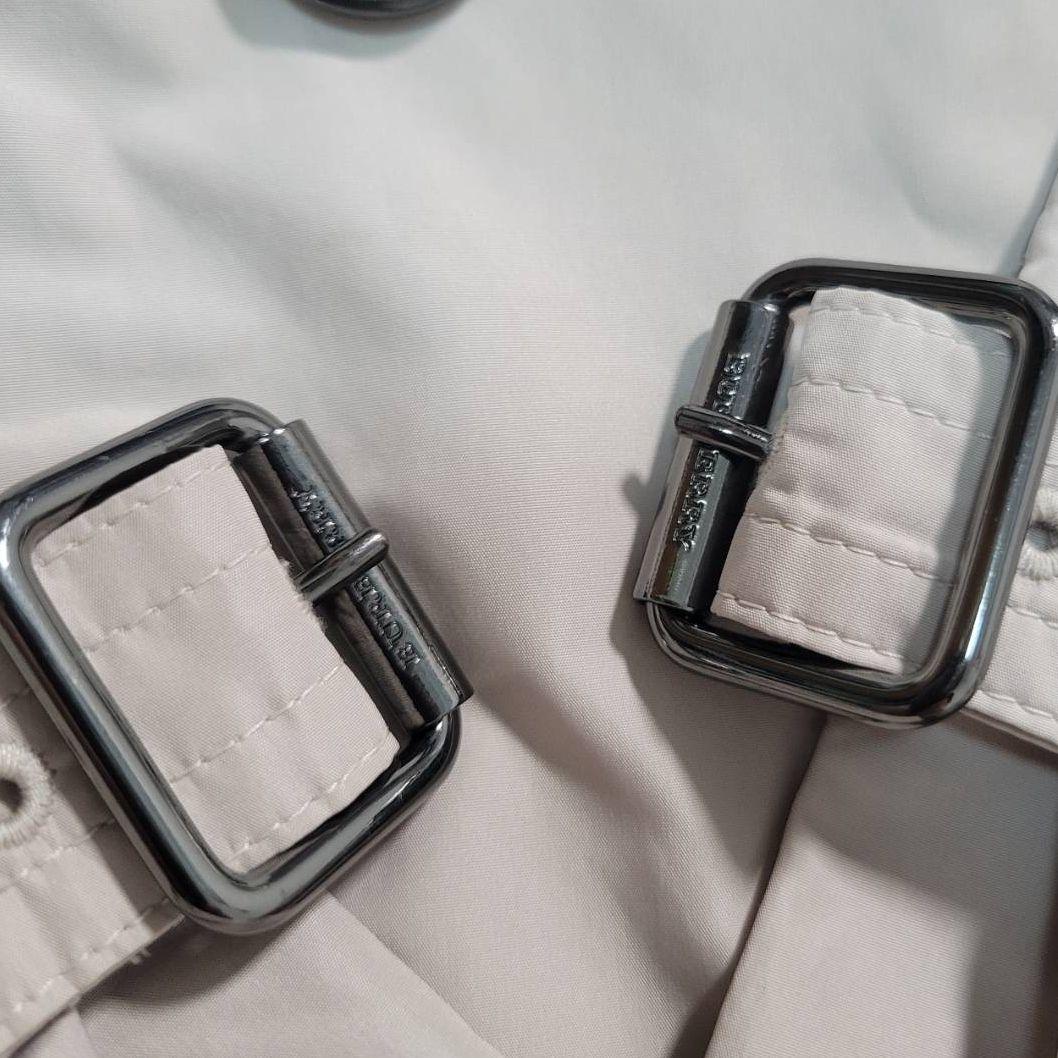 バーバリー　トレンチコート　ベルト　ノバチェック　ベージュ　L　レインコート