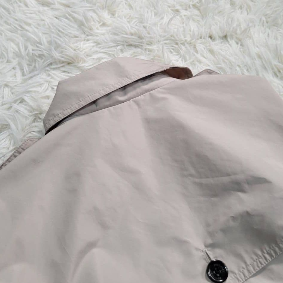 バーバリー　トレンチコート　ベルト　ノバチェック　ベージュ　L　レインコート