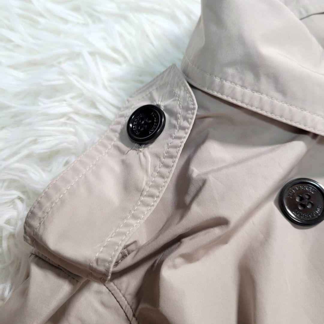 バーバリー　トレンチコート　ベルト　ノバチェック　ベージュ　L　レインコート