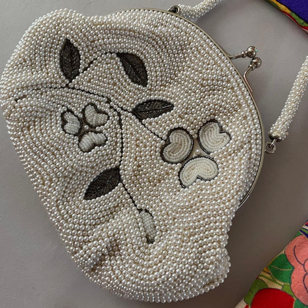 七五三　3歳　アンティークお着物セット　正絹　被布