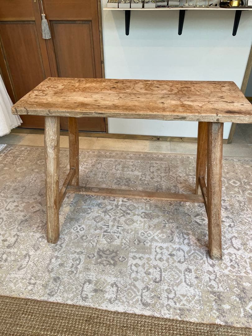 アンティーク 木製テーブル 長方形