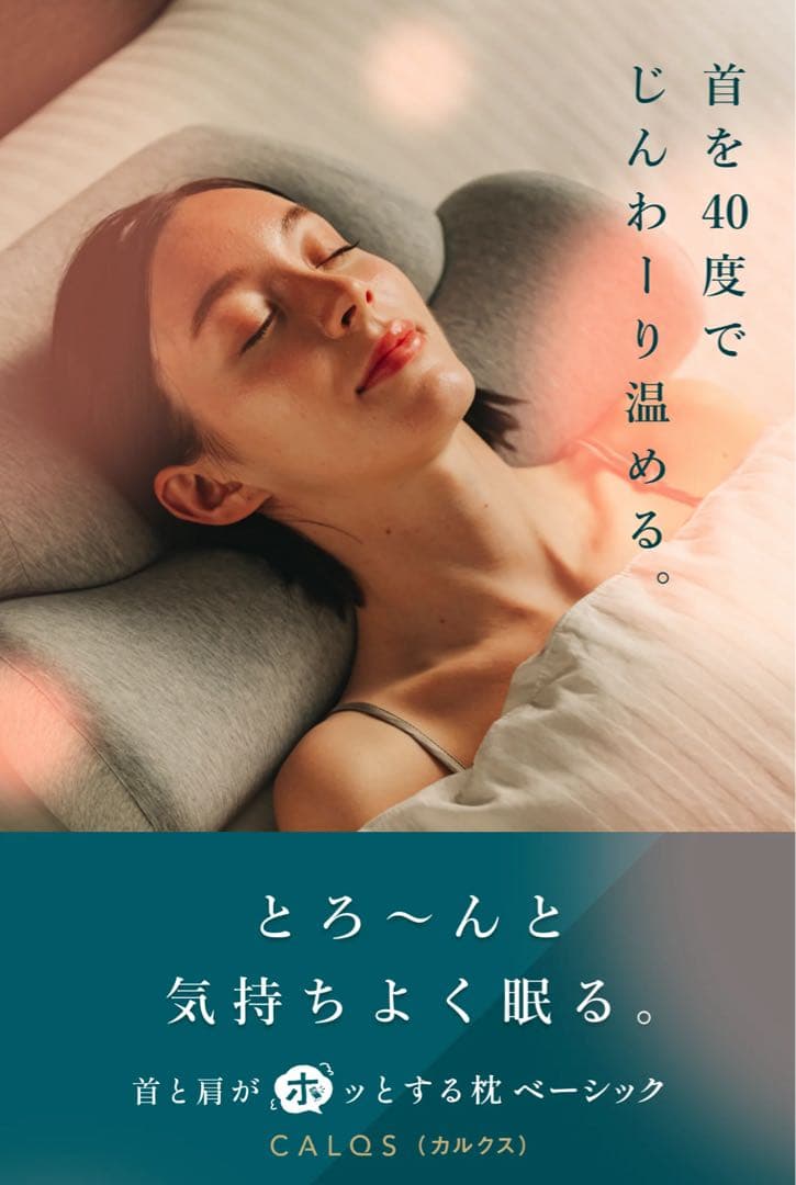 最終お値下‼️【新品未使用】正規品 CALQS（カルクス）枕 ベーシック