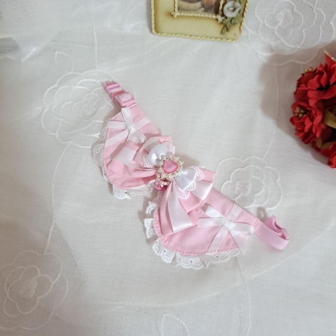 バレンタインBOX()わんちゃん猫ちゃん用襟付き首輪