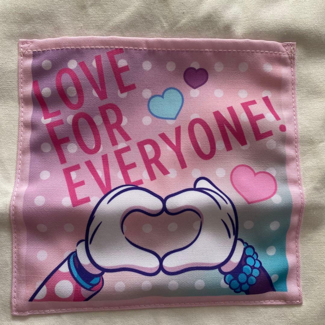 ミニーのファンダーランド　パルパルーザ　トートバッグ　フリル　リボンポーチ付き