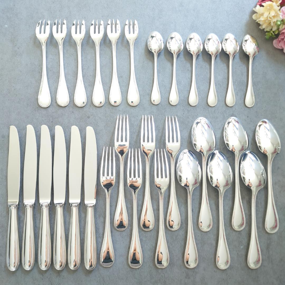 美品 クリストフル パール スタンダード含む 30点 箱付き