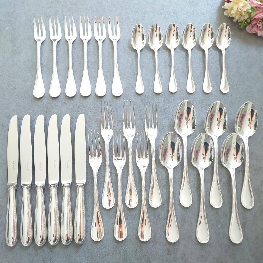 美品 クリストフル パール スタンダード含む 30点 箱付き