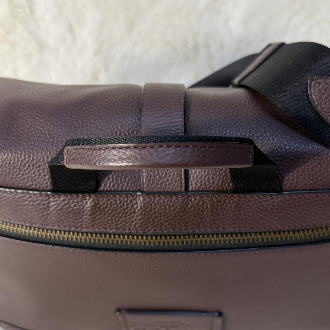 【極美品】コーチ ハドソン メッセンジャー ダークブラウン 2WAY 30623