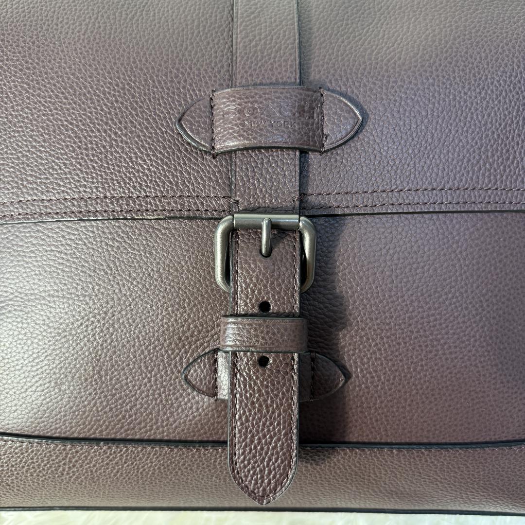 【極美品】コーチ ハドソン メッセンジャー ダークブラウン 2WAY 30623