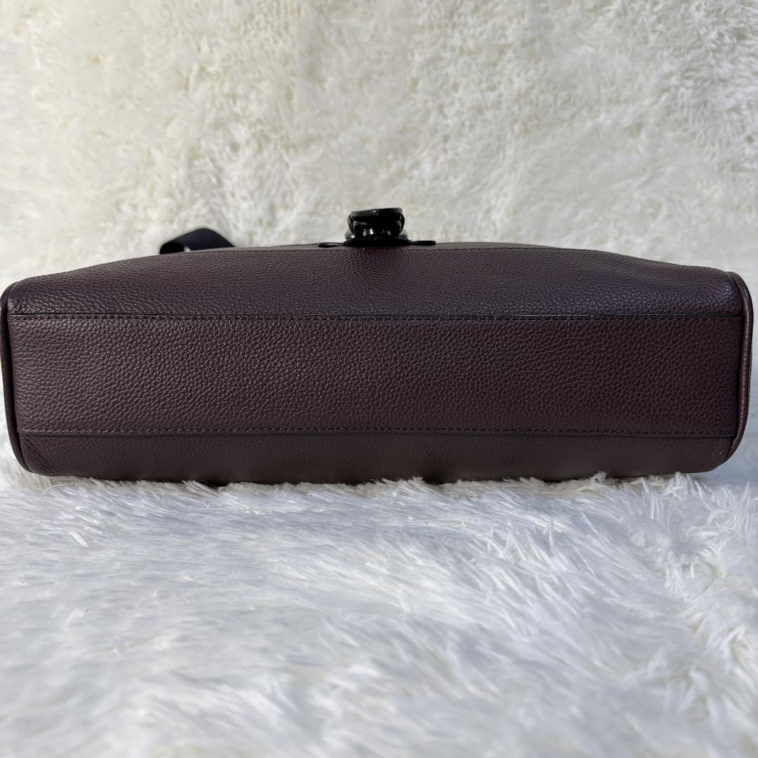 【極美品】コーチ ハドソン メッセンジャー ダークブラウン 2WAY 30623