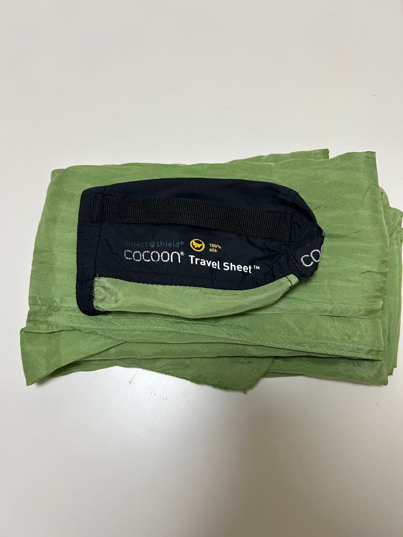 COCOON Travel Sheet 100%シルク Insect