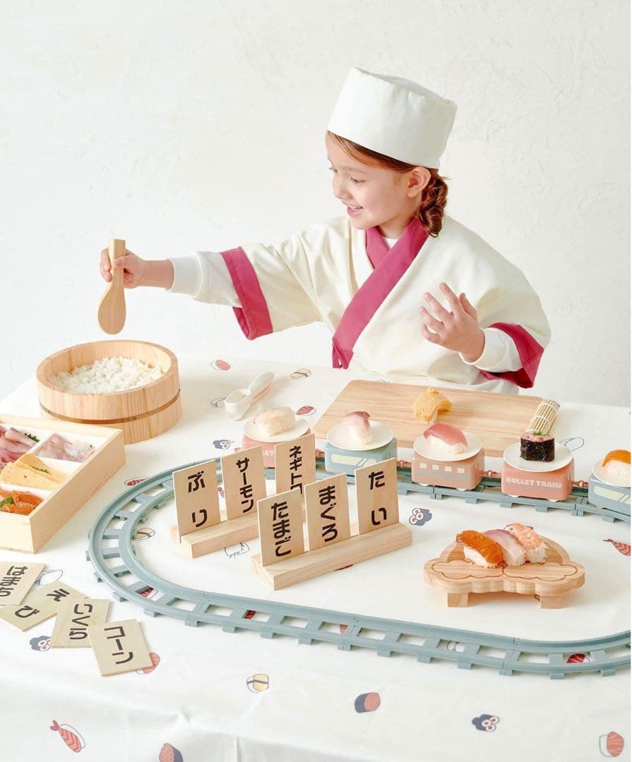 【新品、未使用】スリコ　お寿司トレインセット