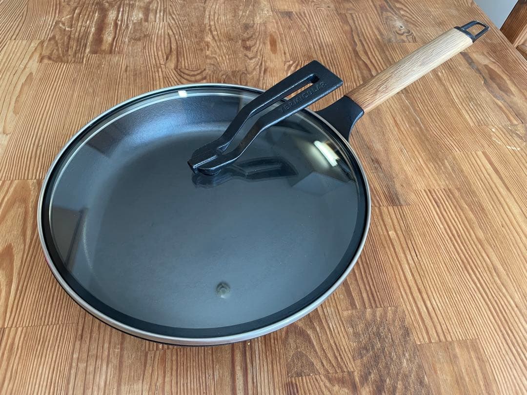 バーミキュラフライパン26cm浅型 蓋付き