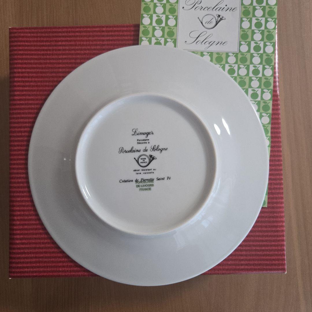 【新品未使用】PORCELAINE DE SOLOGNE リモージュ 6枚セット