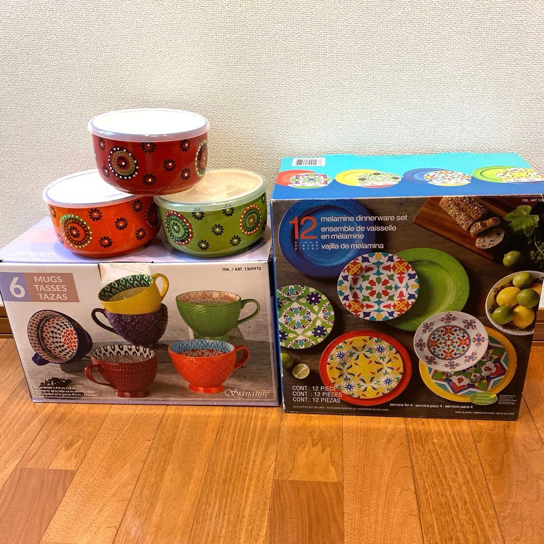 コストコ　食器セット 6個マグカップ　12個お皿