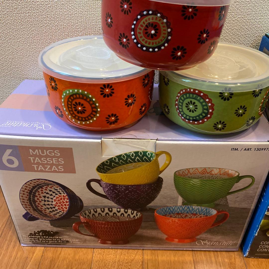 コストコ　食器セット 6個マグカップ　12個お皿