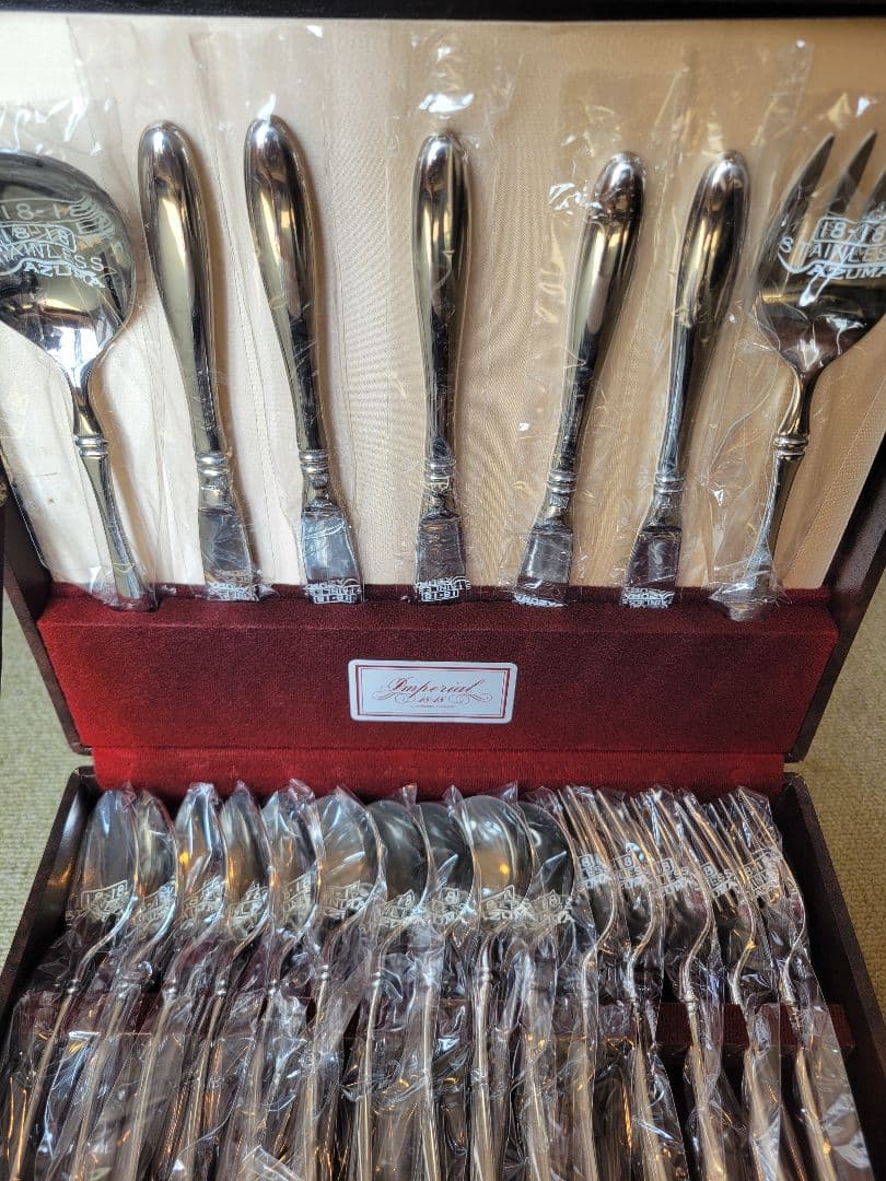 AZUMA インペリアル カトラリー45本 18-18(一部他デザイン商品含む)