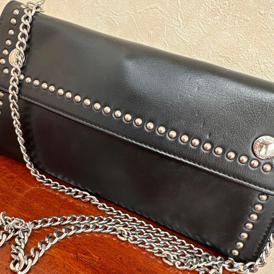 J&M DAVIDSON（ジェイ&エム デヴィッドソン）スタッズ トラベルポーチ