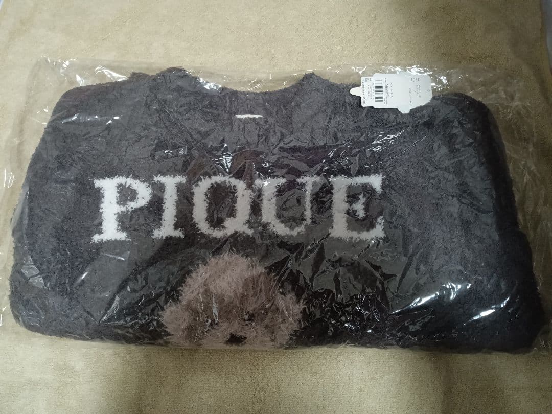 新品未使用タグ付きジェラートピケトイプードルJQDプルオーバー　グレー