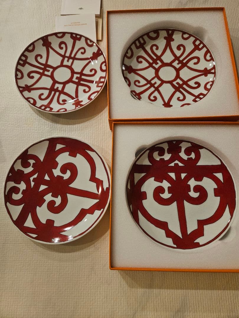 新品未使用　エルメス　ガダルキヴィール　お皿４枚