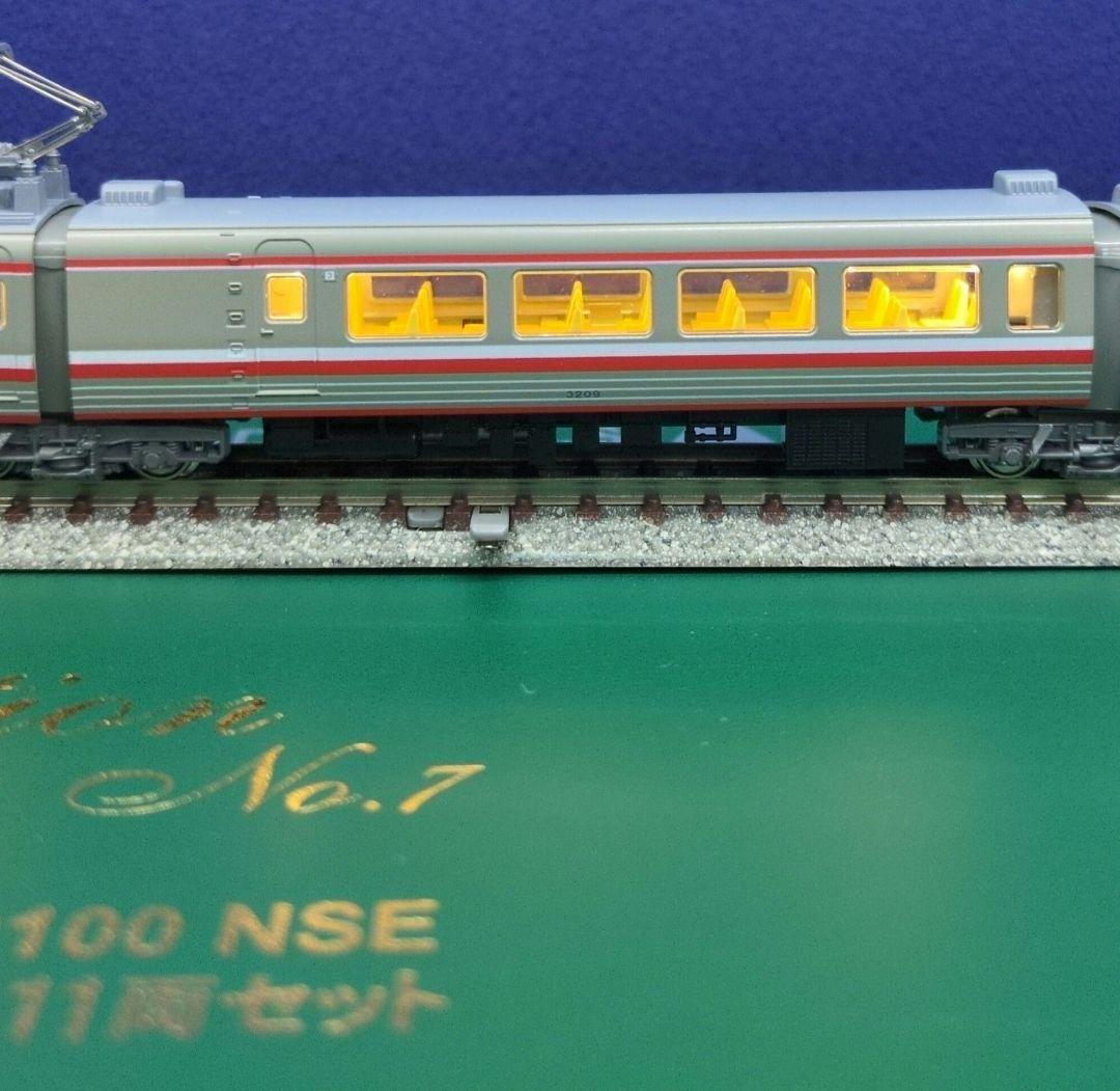 鉄道模型 小田急ロマンスカー 3100形 　11両 室内灯完備！！