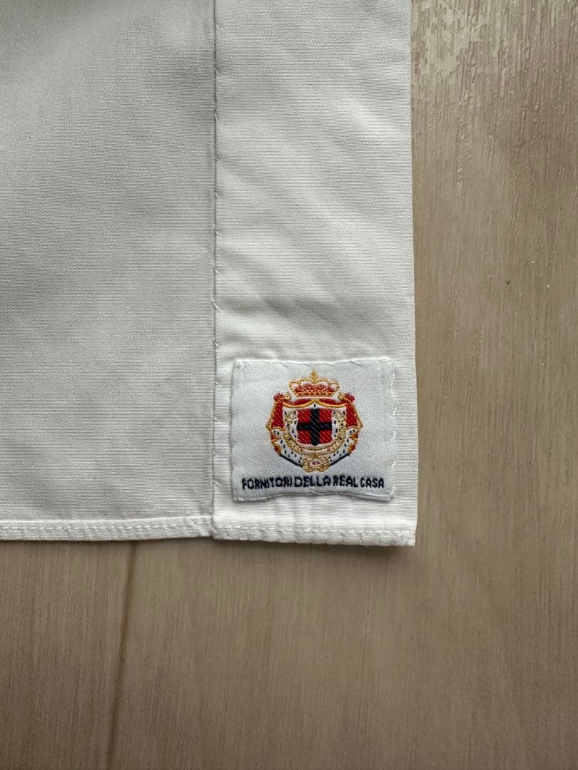 ルイジボレリ LUIGI BORRELLI セミワイドカラーシャツLUCIANO