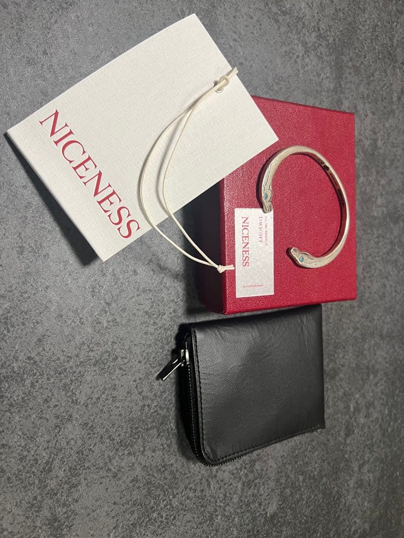 NICENESS 23AW Dwight ターコイズ blow ivan