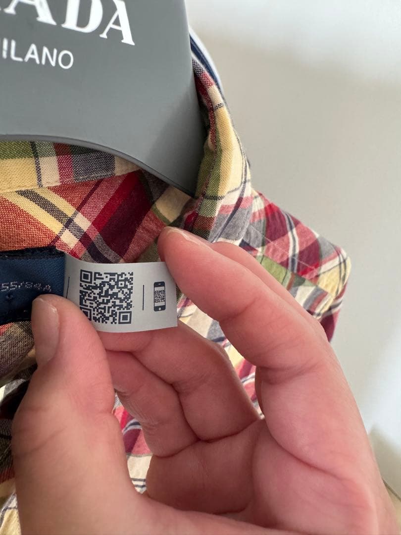 チェック柄 クロップドシャツ＆ロングスカート セット♡写メアップしました 2点S