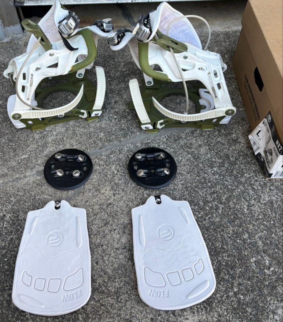 ☆FLOW スノーボード ビンディング ☆★オリーブグリーン★