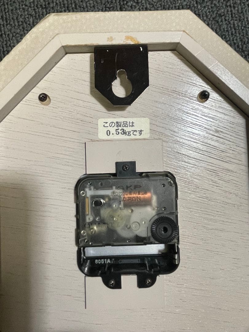 WAKO 八角形掛時計 掛け時計　ワコウ