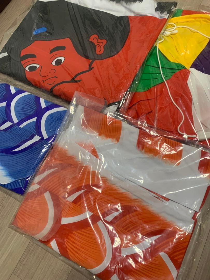 鯉のぼり　金太郎　手描き　高儀　5.4Mセット　新品 堺五月鯉織