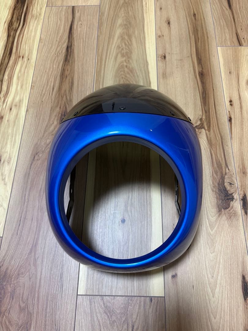 XSR900 フロントカウル スクリーン バラクーダ　22年モデルブルー塗装