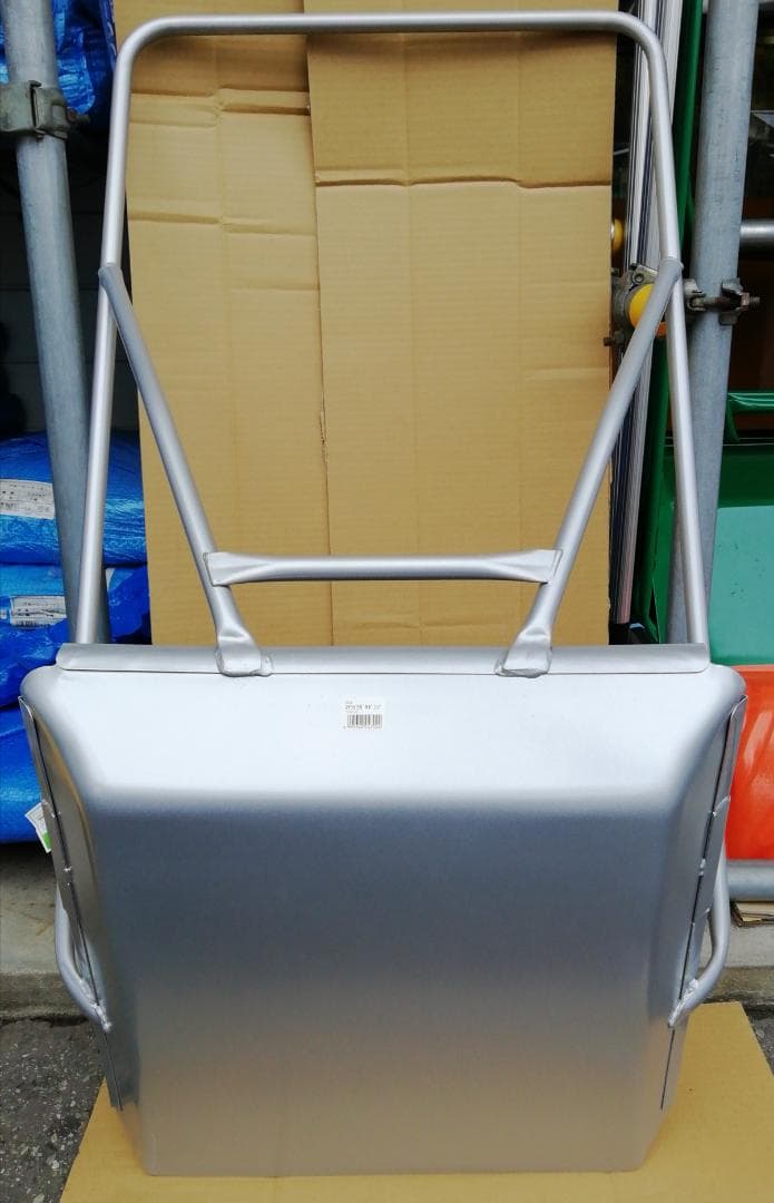 丈夫な補強付！スノーダンプ　ステンレス　平型　雪下ろし　レア！