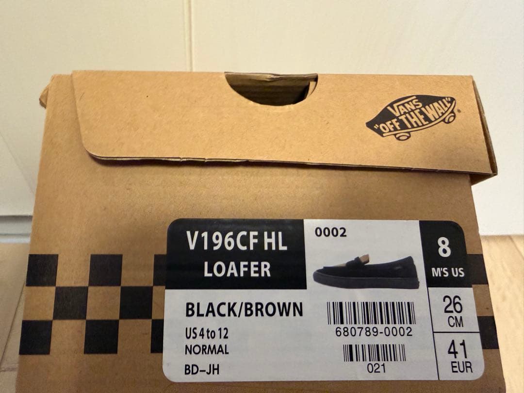 VANS LOAFER ローファー V196CF HL ハラコ　廃盤品