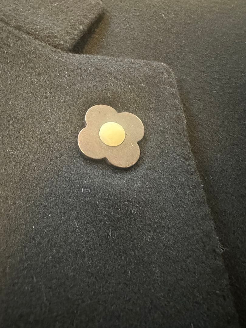 ラルディーニ チェスターコート ブラック 50 LARDINI 国内正規品