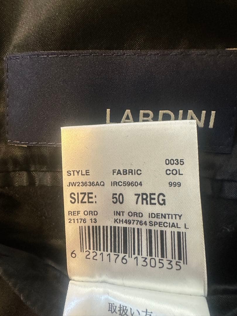 ラルディーニ チェスターコート ブラック 50 LARDINI 国内正規品