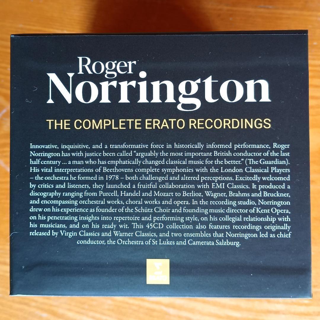 【４５ＣＤ】ロジャー・ノリントン　エラート録音全集