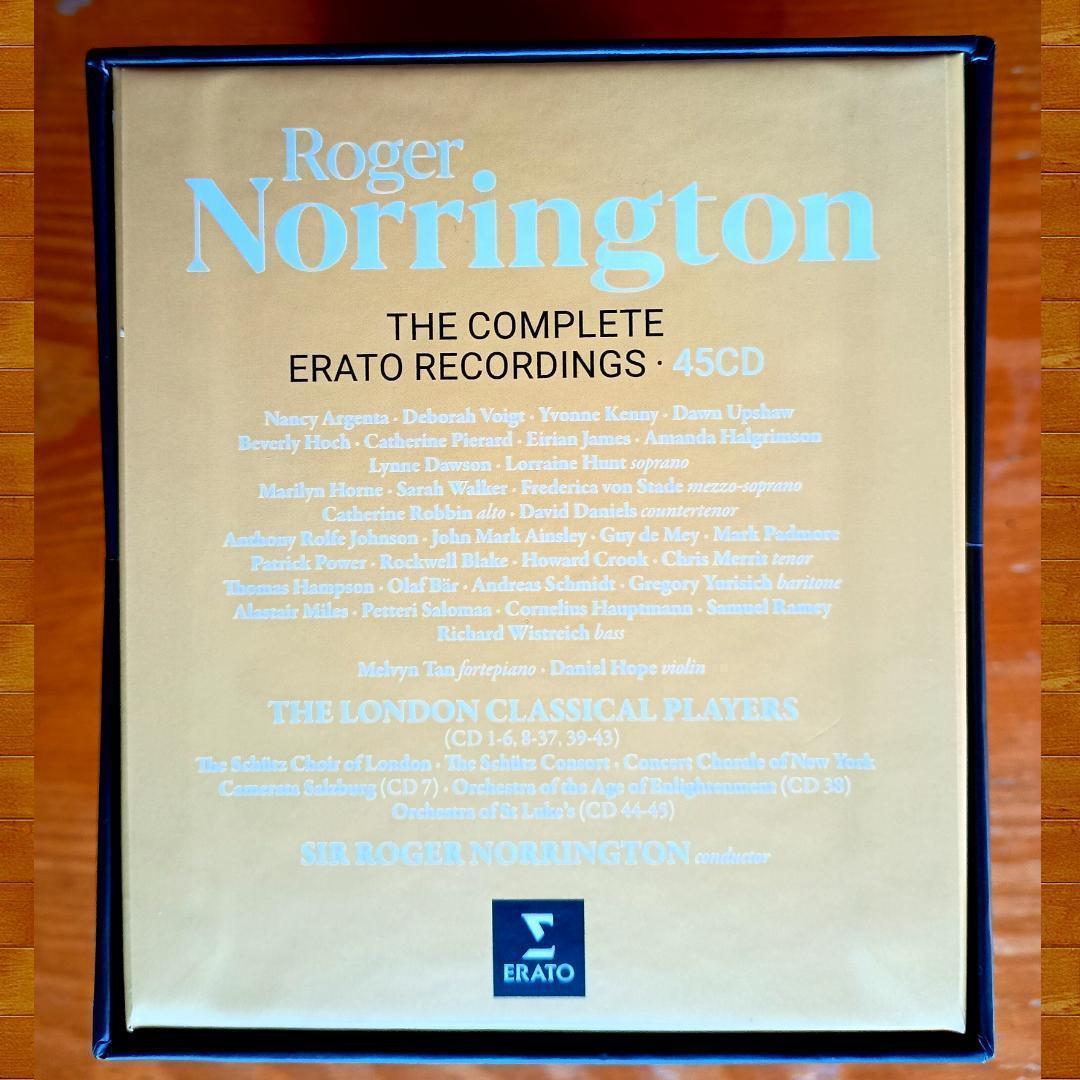 【４５ＣＤ】ロジャー・ノリントン　エラート録音全集