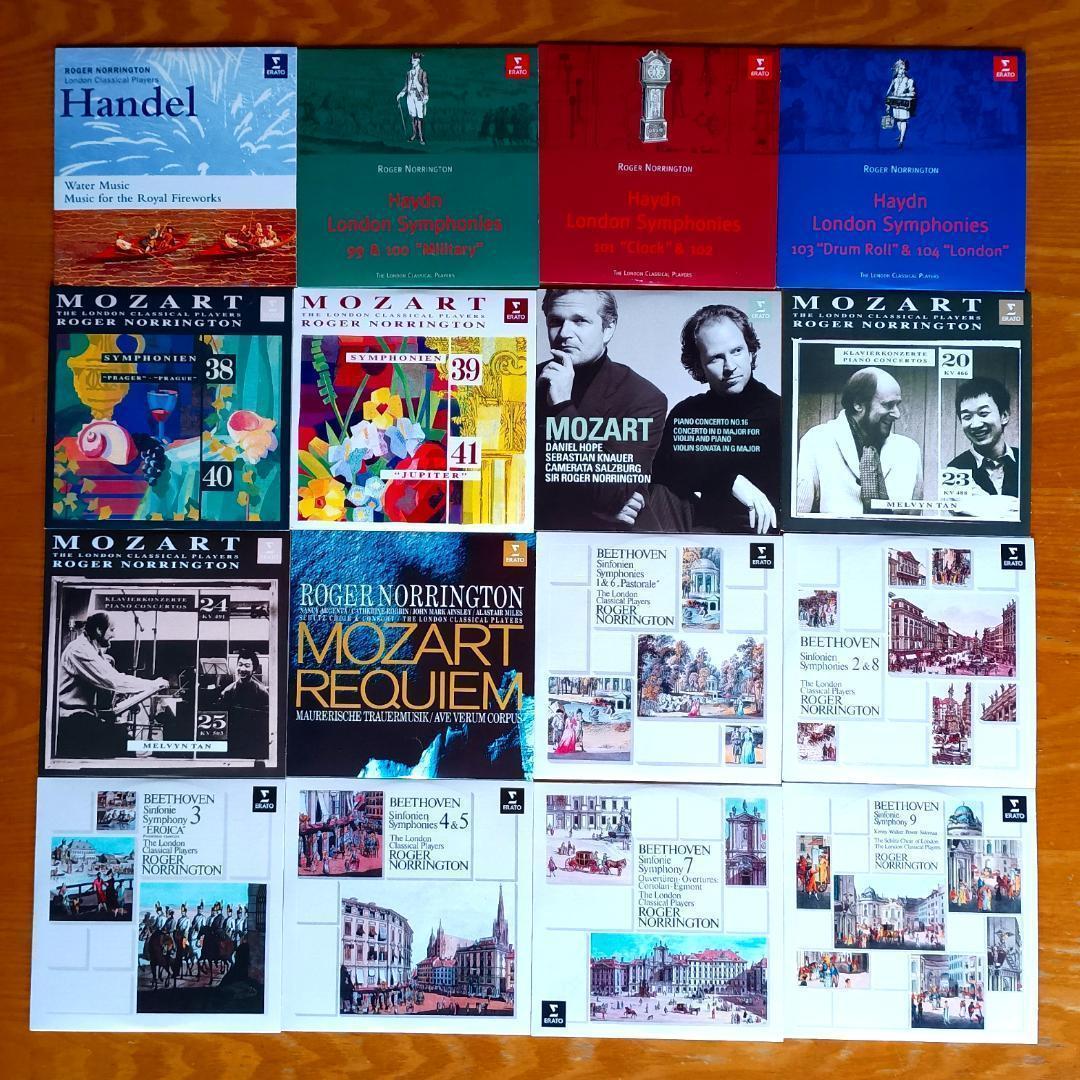 【４５ＣＤ】ロジャー・ノリントン　エラート録音全集