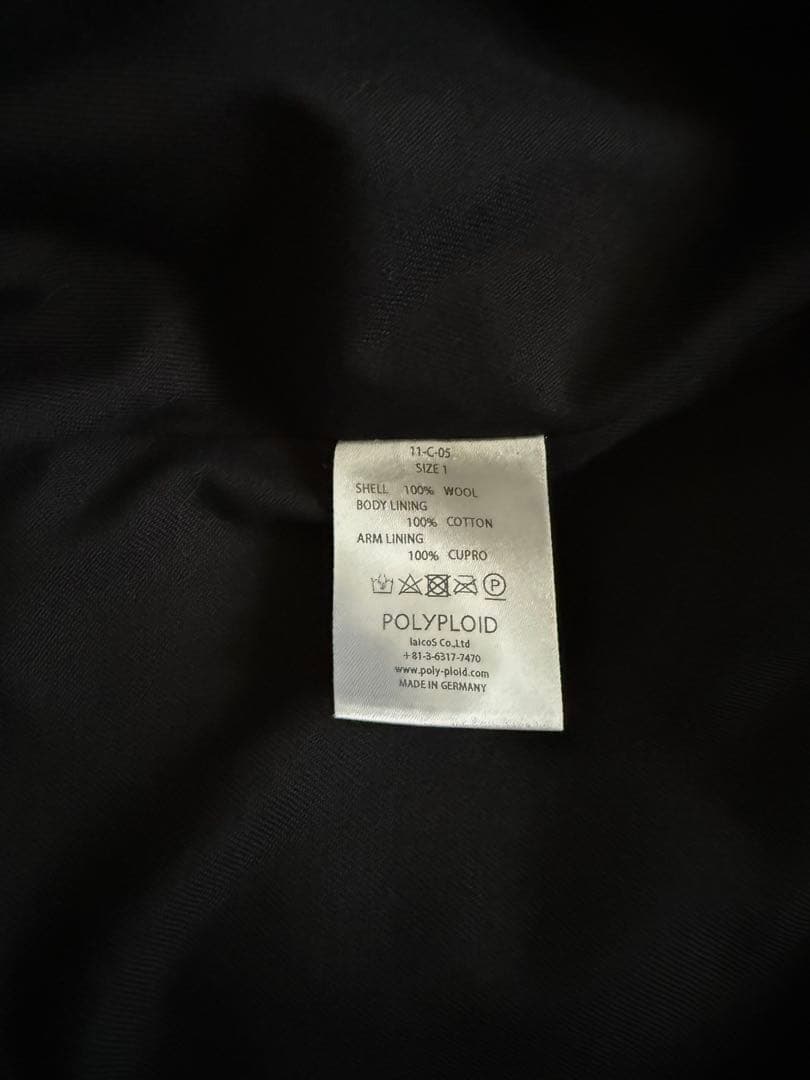 ジャケット・アウター POLYPLOID 20aw LONG COAT C