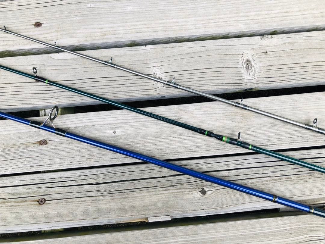 メジャークラフト他、オフショアロッド３本セット 【即使用可】ジャンク 送料込み