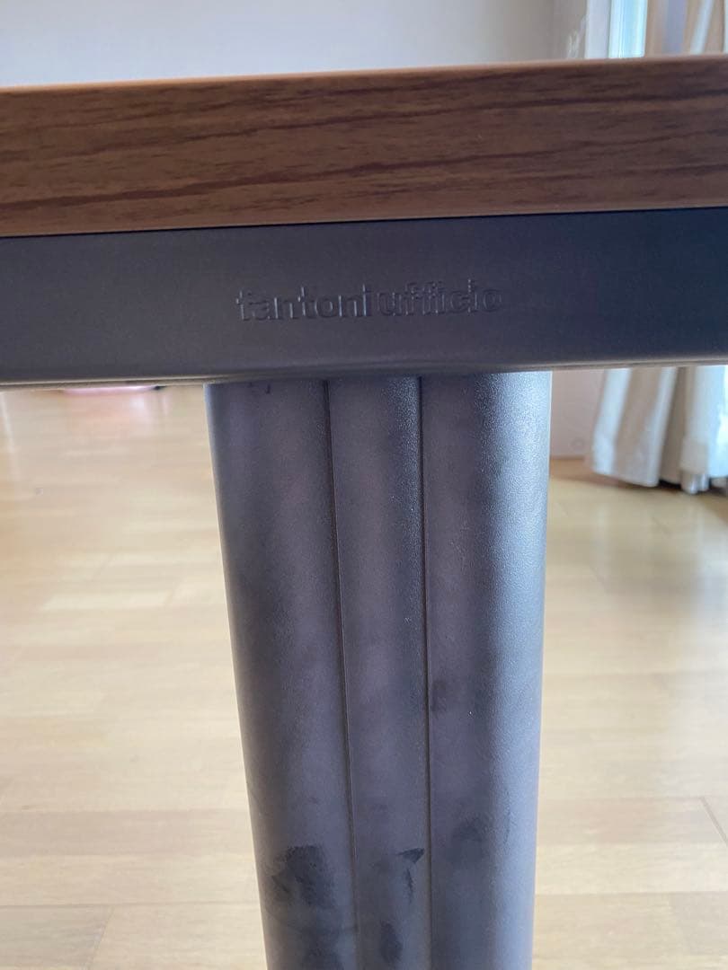 fantoni GLデスク T字脚 ブラック脚 幅160×奥行71×高さ72cm