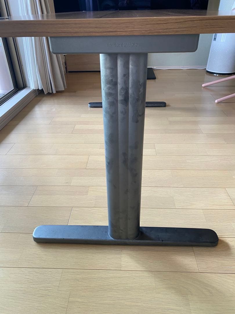 fantoni GLデスク T字脚 ブラック脚 幅160×奥行71×高さ72cm