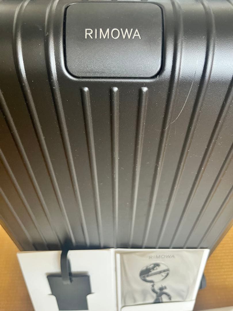 3回だけ使用RIMOWA リモワ Essential キャビン マットブラック