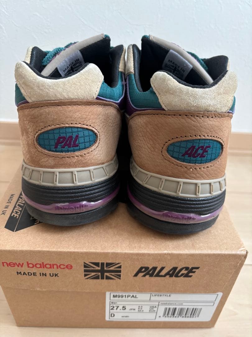 T*U様 New Balance 991 Palace コラボ スニーカー 27